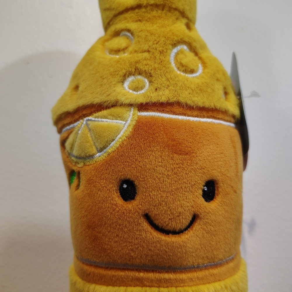 Giggle Scape Orange Soda Plush Stuffed 10" - Picture 8 of 8